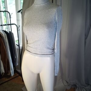 Garage Fitted Cream Bodysuit Top